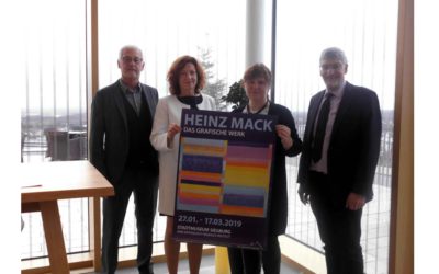KSI und Stadtmuseum Siegburg zeigen „Heinz Mack – Das Grafische Werk“